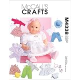 McCall's Patrons Vêtements Poupée 29 Cm - Robes, Sacs, Accessoires à Coudre Pour Poupée - Kit Complet Couture - 11