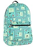 Adventure Time BMO Expressions Beemo School Backpack Computer Laptop Bag Book Carry
