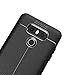 LG G6 Case, Rosebono Lightweight Flexible Anti-Scratch Shock Absorbent [Leather Texture Pattern] Protective Silicone Rubber TPU Slim Cover LG G6