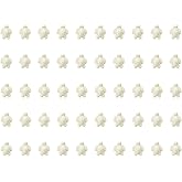 PENTA ANGEL Sea Turtle Beads 50Pcs Small Synthetic Tortoise Ocean Animal Summer Loose Spacer Bead Charms for Lucky Earring Necklace Bracelets Jewelry Making
