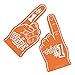 We're Number #1 Finger Team Color Cheerleading Foam Hand