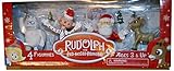 Rudolph 4 Pack Figurine Set