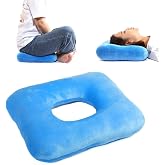 wefaner Donut Pillow Tailbone Pain Relief Cushion Bed Sores | Butt Donut Pillow Anti-Decubitus Pad-Breathable for Hemorrhoids,After Surgery ,Pregnancy, Pressure Sores.