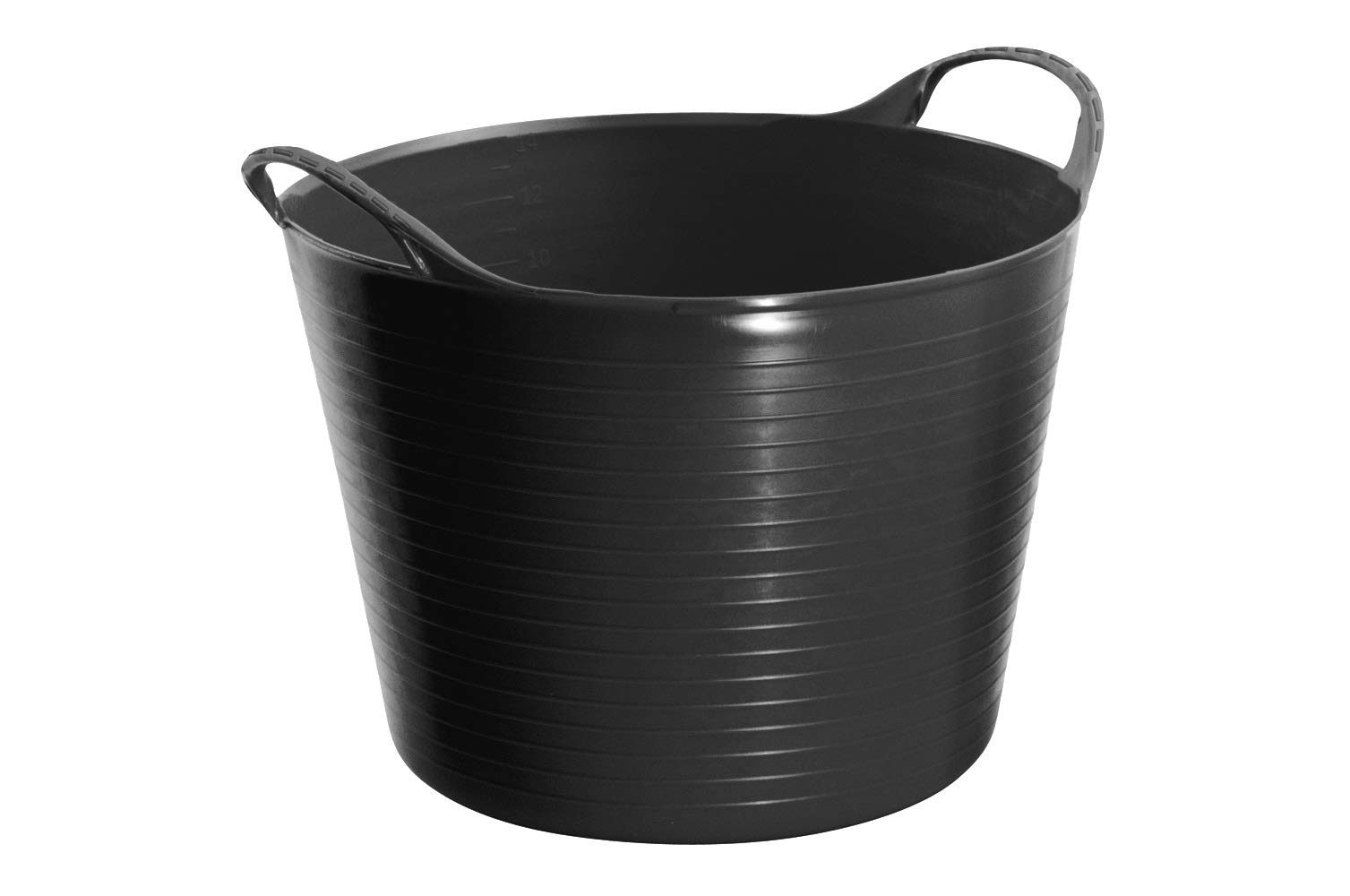 Perry Equestrian No.7117 Flexi-Fill Flexible Tub 28 Litre Capacity, Black