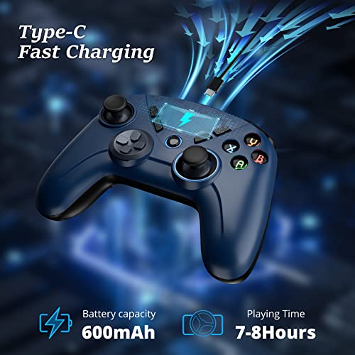MultiPlatform PC Wireless Controller, Bluetooth Gaming Controller