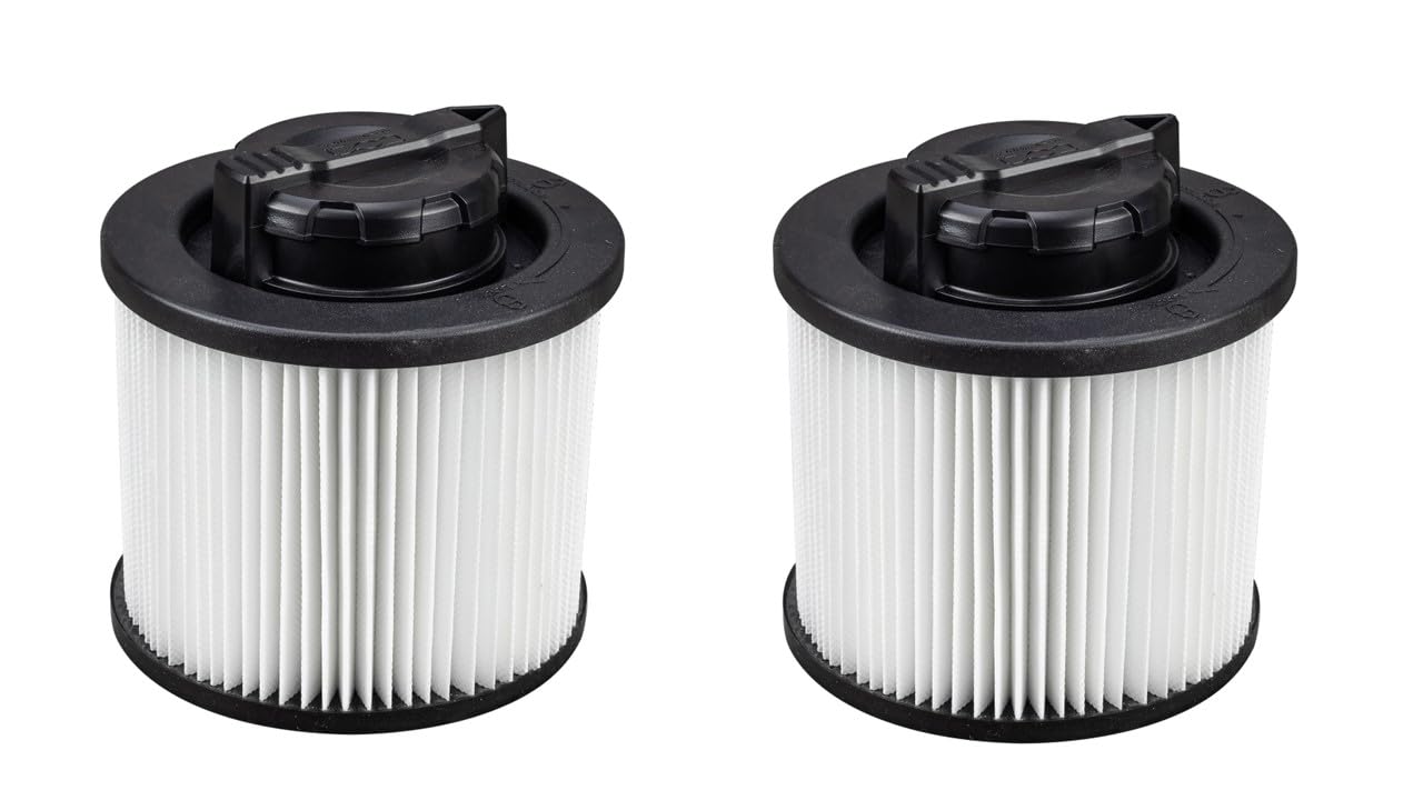 Photo 1 of 2 Pack DXVC4001 HEPA Filter Compatible with DEWALT DXV04T DXV05P DXV05S DXV08S DXV06G Wet Dry Shop Vacuums