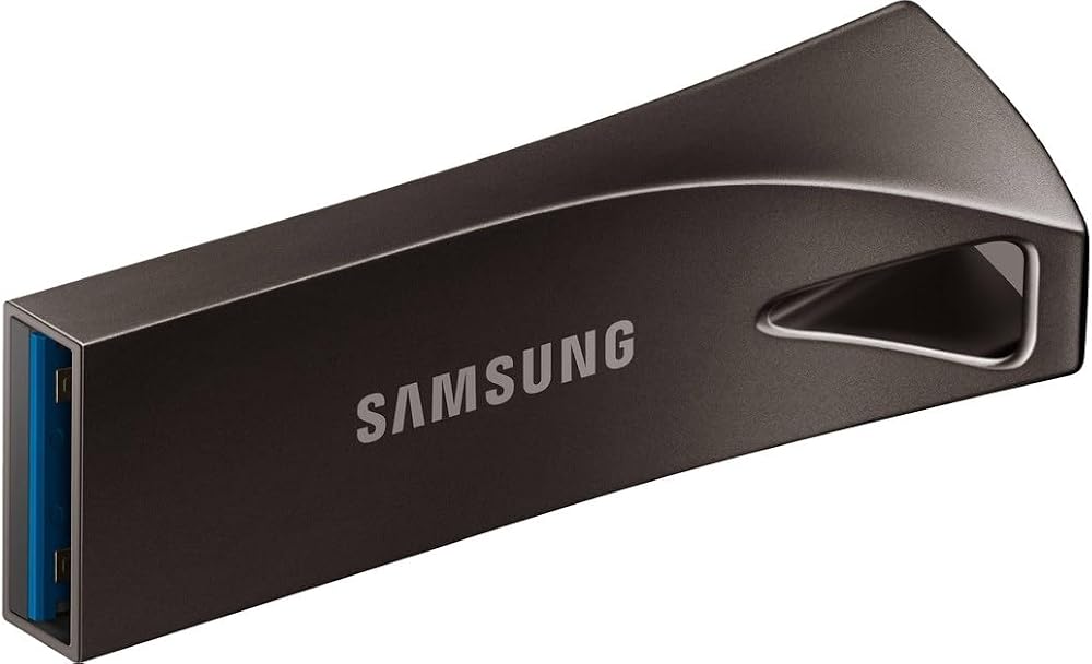 Samsung Titanium Gray 128 GB USB 3.1 Flash Drive Portable Storage