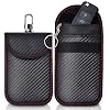 2-pack Faraday-tas | Autosleutel Signaalblokkering Zakje | Sleutelloze autosleutelset | RFID-blokkeertas voor…