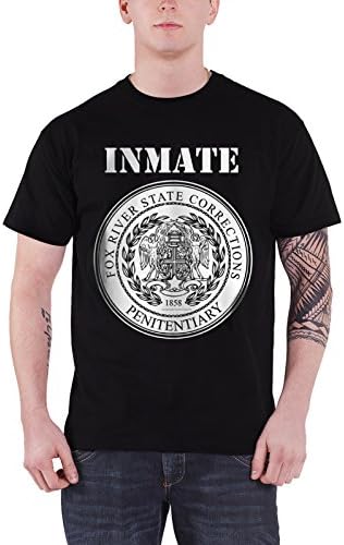 Prison Break T Shirt Fox River State Corrections Official Mens Black