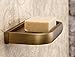 Leyden Retro Bathroom Accessories Solid Brass Antique Brass Finished Soap Dishes Soap Basket Wall maounted