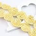 Seasofbeauty Handmade Crystal Rhinestone Trim Chain Beaded Applique 1 Yard