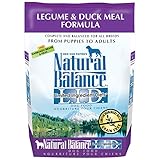 Natural Balance L.I.D. Limited Ingredient Diets Dry Dog Food, Legume & Duck Meal Formula, 4.5-Pound