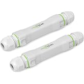FASTCABLING 300M Outdoor PoE Extension Kit, Long Range PoE Extender up to 1500ft, IEEE802.3af/at/bt, 60W Max. Power, 10/100Mbps, IP67 Waterproof Direct-Burial, Extend Power &amp; Data for IP Cameras