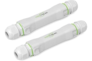 FASTCABLING 300M Outdoor PoE Extension Kit, Long Range PoE Extender up to 1500ft, IEEE802.3af/at/bt, 60W Max. Power, 10/100Mb