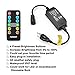 Palawell Outdoor Dimmer, 260W LED String Light Dimmer Remote Control, 100ft Range, Timmer Switch, Black