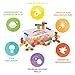 ECR4Kids Gears Galore Math Manipulatives Building Kit, Educational Sensory Learning Toys for Children (160-Piece Set)