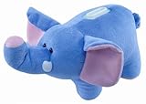 Puzzled Plush Elephant Huggie Bank
