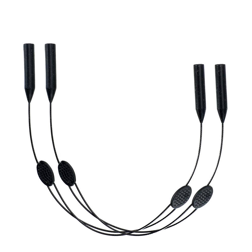 Sport Glasses Strap for Man and Women, Adjustable Eyewear Retainer Sunglasses Chain Holder Strap, Fits Large Head 9.84 to 15.75 Inchs, with 2PCS Eyeglass Strap.