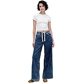 GAP Womens Pull-on Baggy Knit Denim Jean