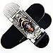 P-Rep Space Monkey 30mm Graphic Complete Wooden Fingerboard w CNC Lathed Bearing Wheels