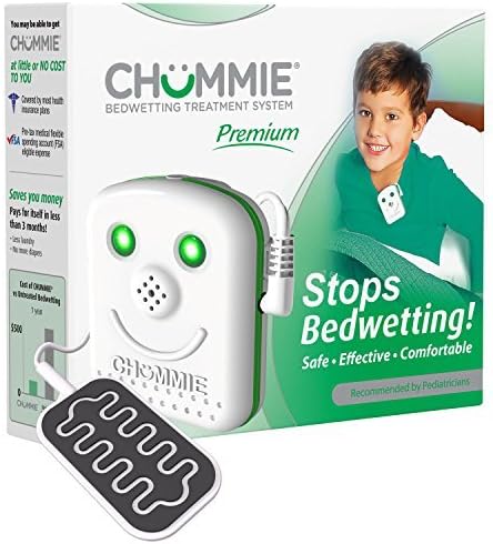 Chummie Premium Bedwetting Enuresis Alarm with 8 Tones and Vibration, Green by Chummie