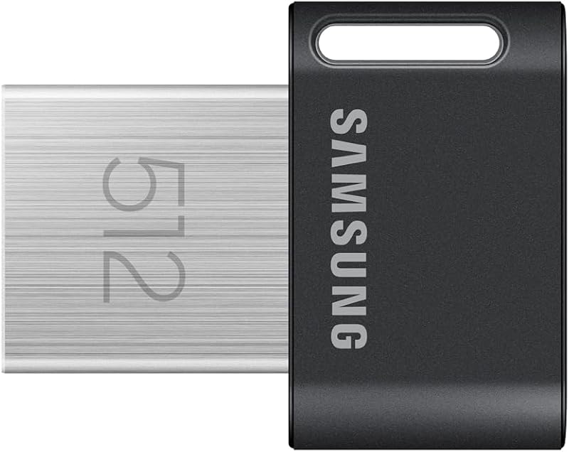 Samsung FIT Plus 512GB USB Flash Drive Type-A 400 MB/s Read 110 MB/s Write