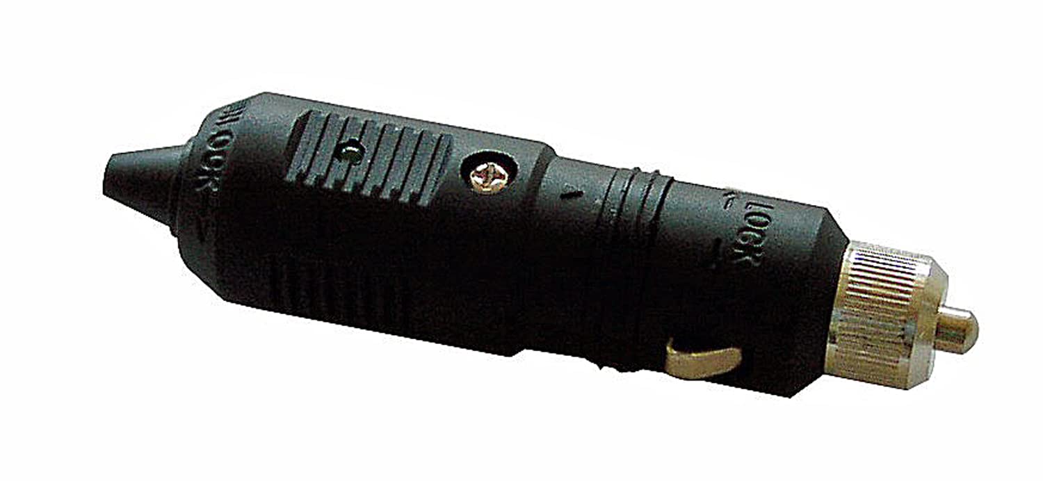Plug + fuse and red LED