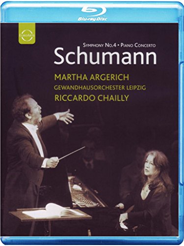 Symphony No 4 - Piano Concerto (Schumann) - Martha Argerich, Riccardo Chailly - Gewandhausorcheter Leipsig - Blu Ray