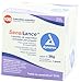 Dynarex Sensilance Safety Lancets, 28 Gauge, Sterile, 100 Count