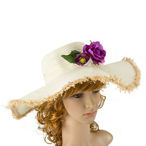 white floppy derby hat