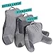 Milliard Extra Large Reading Pillow with Shredded Memory Foam, Wedge Back Rest Pillow for Sitting in Bed with Removable Velour Cover –24x18 inches (Grey)