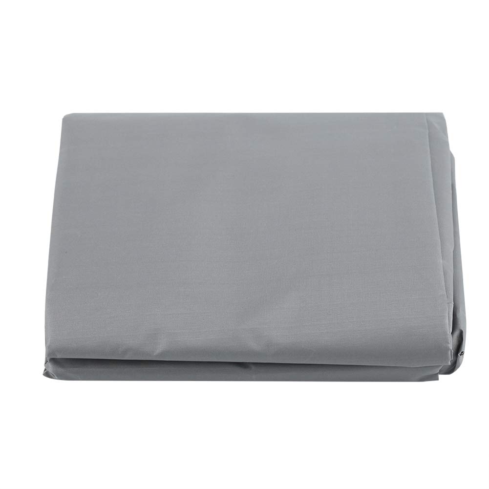 TOPINCN Courtyard Swing Cover Waterproof Dust Cover Sun Shield Waterproof Swing Seat Top Cover Outdoor Rainproof Durable Anti Dust Protector 190 * 132 * 15 Cm(Grey)