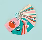 Mudpuppy My ABCs Flash Cards for Ages 3 to 5 – 26 Two-Sided Alphabet Cards with Fun Artwork on a Reclosable Ring