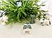 Neko 6pcs Miniature Home Fairy Garden Cats - Micro Kitty Landscape Ornament Decorations – Cute Lucky Cat DIY Figures for Crafts, Home Decor and Cake Topper