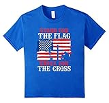 Stand for the Flag T Shirt | Kneel for the Cross Shirt Gift