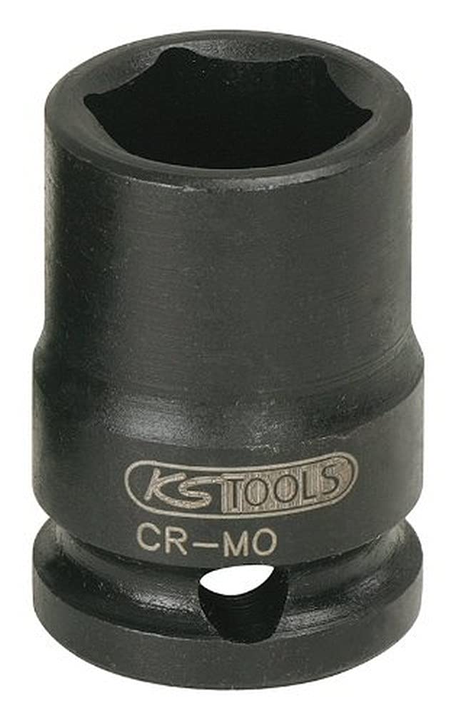 KS Tools 515.1524 Hexagon impact socket, short, 3/8", 24mm — image 1