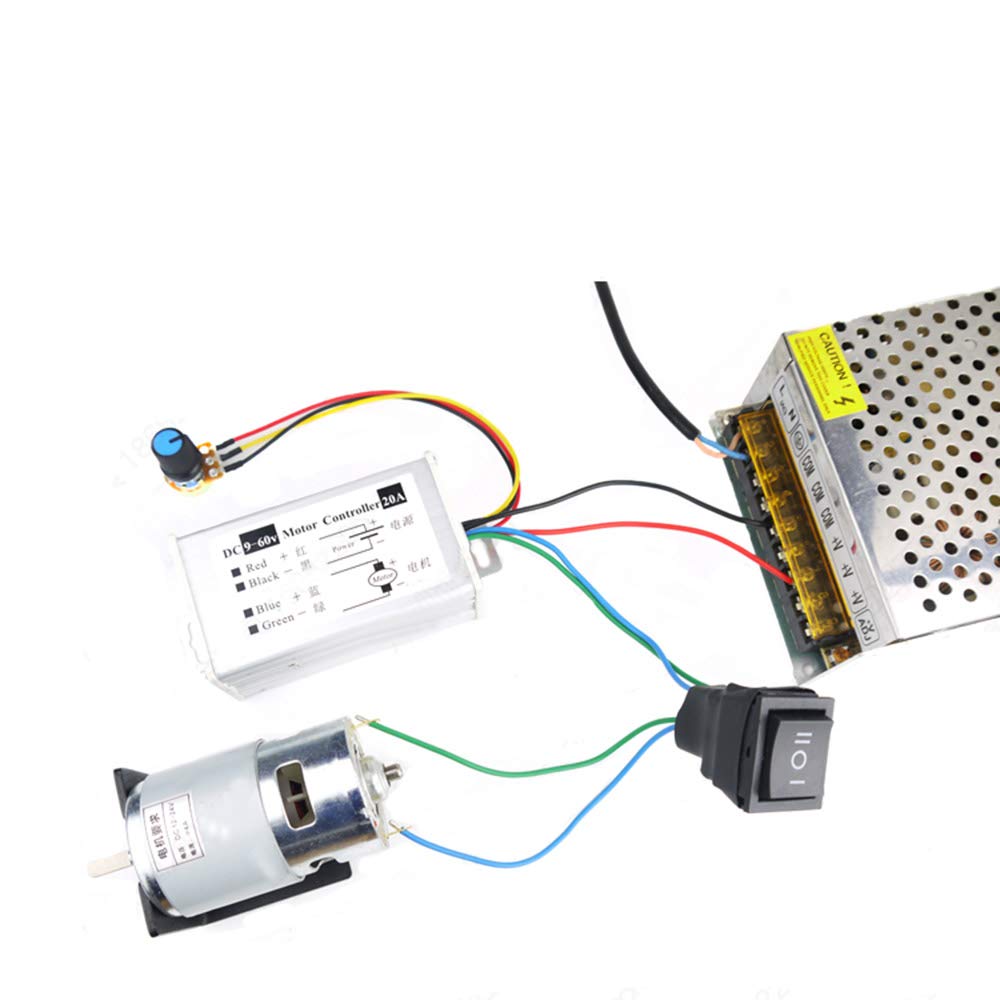 Mua DC Motor Speed Controller, Brush Motor Driver Controls Module DC 9V ...