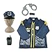 Police Officer Role Play Costumes, Dress Up Clothes Set Toy, Pretend Play Officer, Best Christmas Birthday Gift for 3, 4, 5, 6 Year Olds Kids, Toddler, Preschool, Boys, Girls - iPlay, iLearn