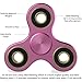 The Anti-Anxiety 360 Spinner Helps Focusing Fidget Toy [3D Figit] Tri-Spinner EDC Focus Toy for Kids & Adults - Best Stress Reducer Relieves ADHD Anxiety Boredom Metal Bearing (Pink)