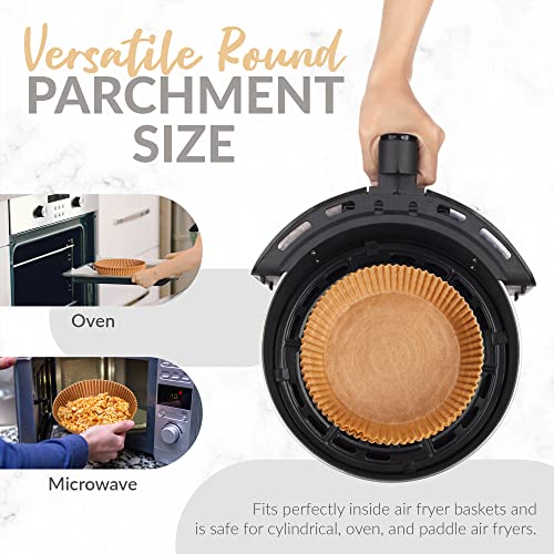 Air Fryer Liners 50 Pcs Air Fryer Disposable Paper Liner NonStick