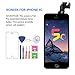For iPhone 5C Screen Replacement With Home Button, Front Camera, Earspeaker - MAFIX Full Assembly LCD Display Digitizer Touch Screen Kit With Repair Tools and Glass Protector