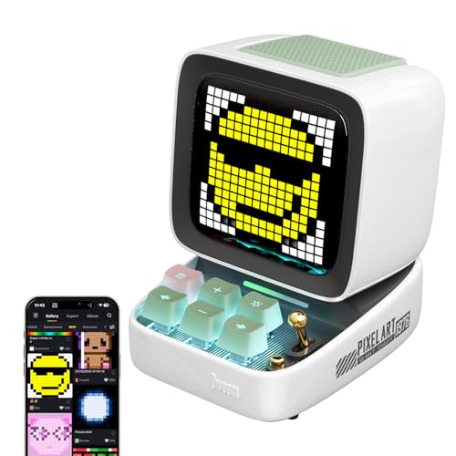 Divoom Ditoo Retro Pixel Art Bluetooth Speaker