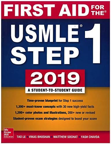FIRST AID FOR THE USMLE STEP 1st 2019