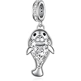 Highland Cow/Axolotl/Duck/Manatee/Dog Charm S925 Sterling Silver Animal Gift for Women Animals Jewerly Gift for Women