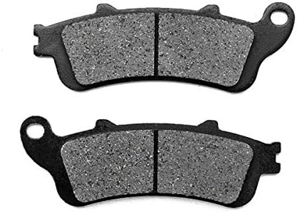 KMG Rear Brake Pads Compatible with 2007-2011 Honda VTX 1800 T1 T2 - Non-Metallic Organic NAO Brake Pads Set