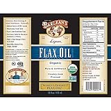 Barlean's Organic Oils High Lignan Flax Oil, 16-Ounce Bottle