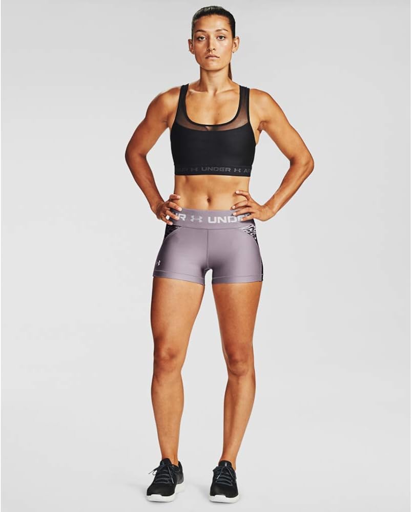 under armour women's heatgear armour printed shorty