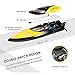 Remote Control Boats - SHARKOOL H106 Rc Self Righting Racing Boats for Boys & Girls, 2.4Ghz High Speed Remote Control Boat Toys for Kids Or Adults. (Black)
