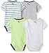 PUMA Baby Boys' Five Pack Bodysuit Set, Active Green, 6-9 Months
