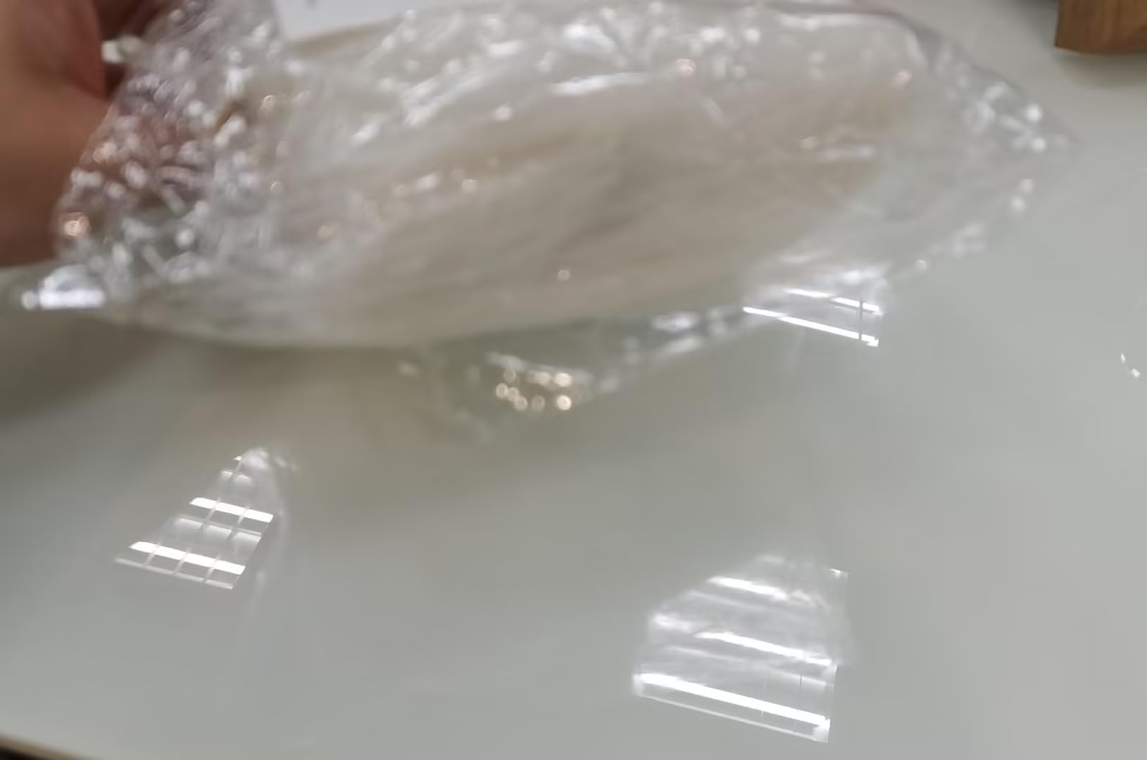 Lusofie Shaggy Plush Faux Fur Fabric Precut Strips 2x60inch White Fur Fluffy Fuzzy Craft Fur for Gnomes Beard Santa Claus Hair Dwarf Cosplay Costume DIY Craft Christmas Decoration